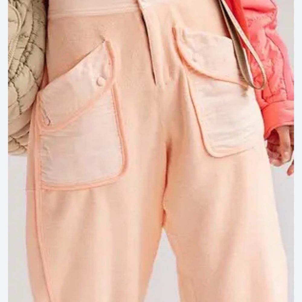 FREE PEOPLE Timko Pants - Peach